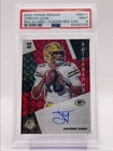 JORDAN LOVE 2020 MOSAIC ROOKIE FUSION RED CHOICE MOSAIC RC AUTO PSA 9 Q6284