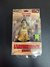 NECA TOONY TERRORS TCM 50th ANNIVERSARY LEATHERFACE (BLOODY)