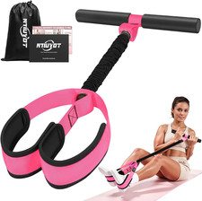Upgraded Durable Pedal Resistance Band with Handle, Thickened Latex Tubes and So