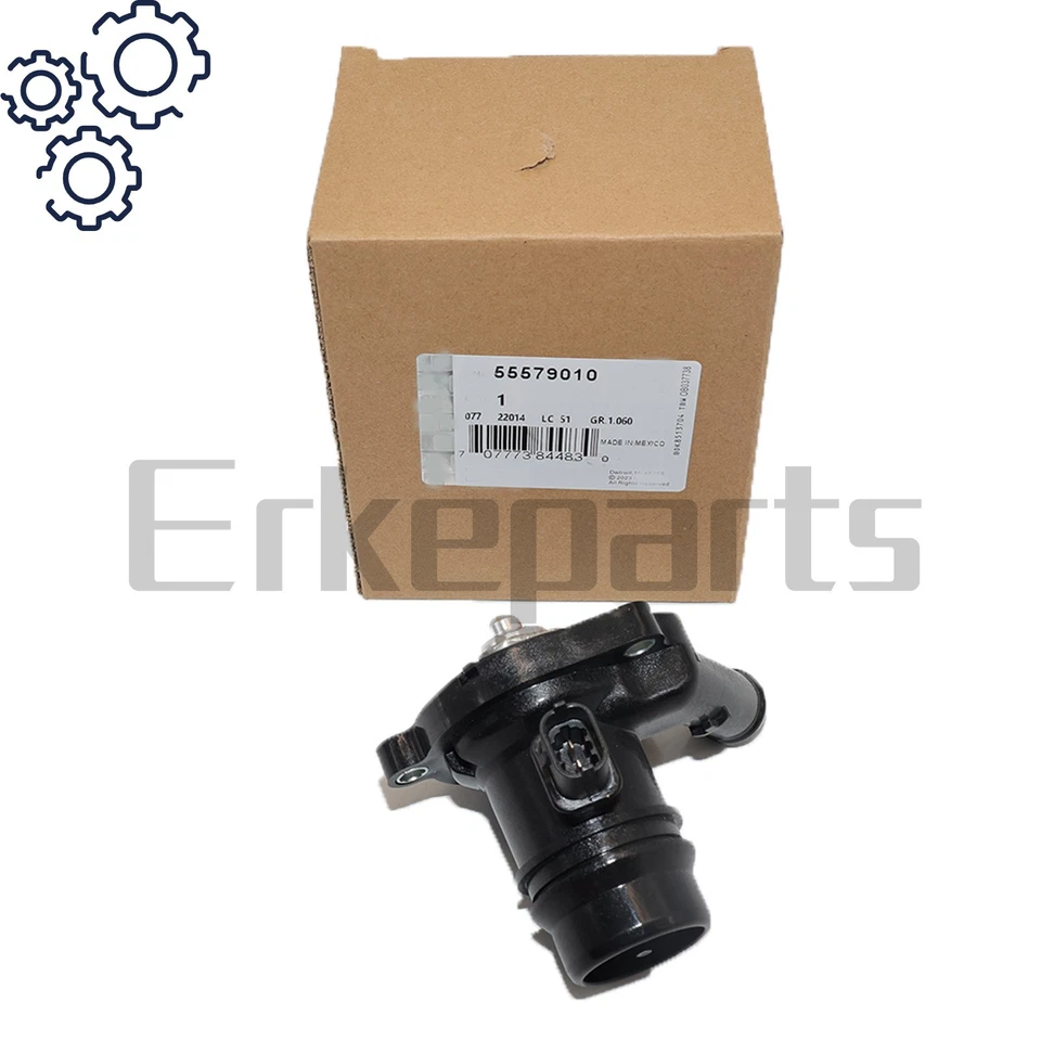 NEW OEM Thermostat Housing Assembly for 2011-2016 Chevrolet Cruze 1.4L 25200455 - Image 2 of 4