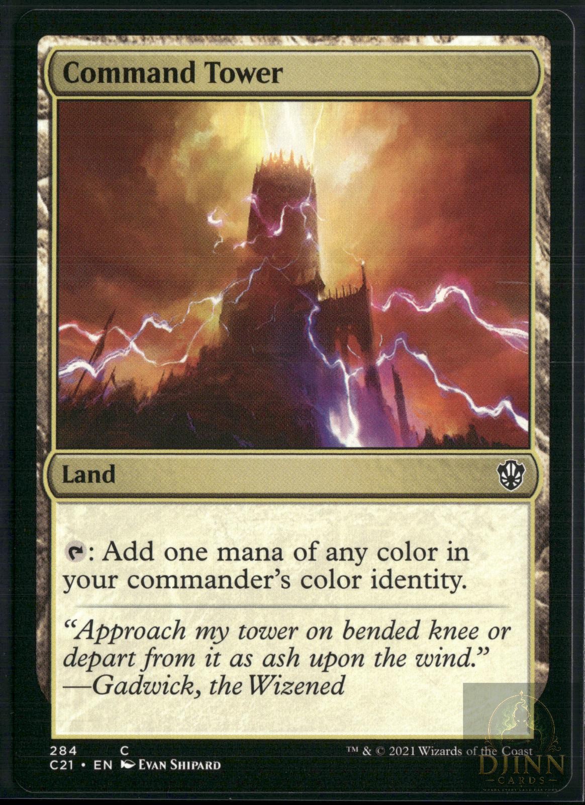 COMMAND TOWER (C21) 284 C MAGIC: THE GATHERING NM/M