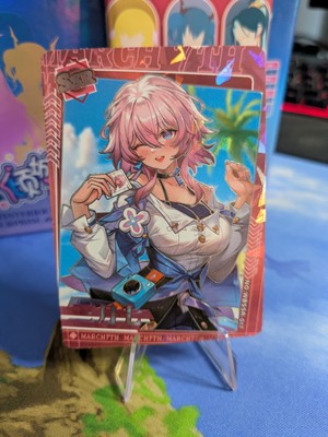MARCH 7TH MÄRZ - Goddess Story Waifu Cards - SSR Honkai Star Rail Cosplay Figur