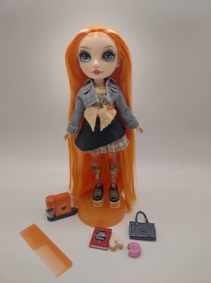 Rainbow High Sparkle & Shine Clementine Puppe Restyle komplett unbespielt