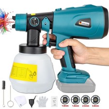 Electric Cordless Paint Spray Gun For Makita 18V Battery Brushless Motor Painter