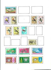 BOTSWANA ALT LOT / SAMMLUNG TEIL 1 MEIST GESTEMPELT SIEHE 24x SCAN