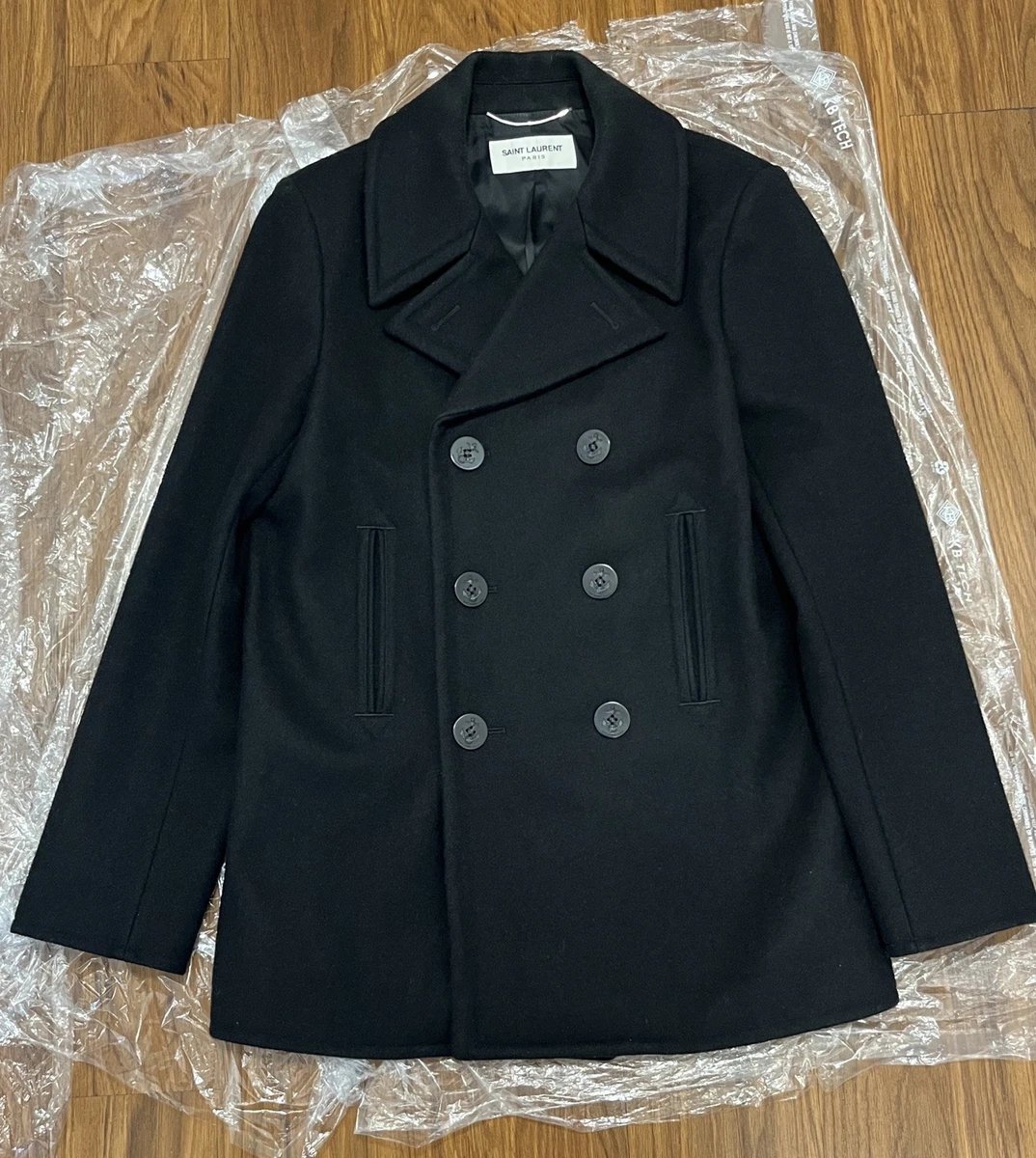 Saint Laurent Pea Coat Coats, Jackets & Vests for Men for Sale