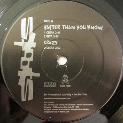 Spooks - Faster Than You Know / Crazy / Still Gonna Do It Vinyl 12'' 0725223