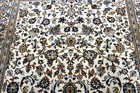 10X7 1960's EXQUISITE SIGNED ISFAHANIAN 200+KPSI HAND KNOTTED WOOL KASHANN RUG — photo 4