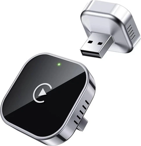 Jumpeak Wireless usb Mini CarPlay Adapter Plug Play Upgrade Wired CarPlay Iphone