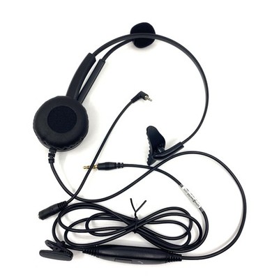 Wantek Headset 681N Single 3,5 mm / 2,5mm Klinkenstecker