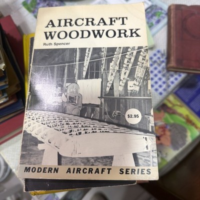 Aviation Aircraft Woodwork Book Series by Ruth Spencer 1972