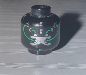 Lego Bane Headpiece From Model 7787 