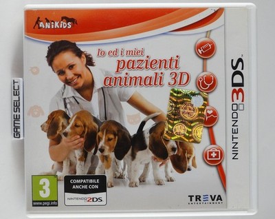 I And My Patients Animals 3d Me & My Furry Patients 3ds pal - Complete