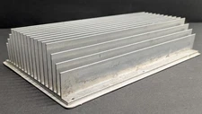 Big Aluminum Heatsink 13" x 7-1/2" x 2-3/4" 5lb 7oz With Seal & Mounting Holes