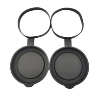2 StüCk FerngläSer Gummierte Objektivlinsen Fernglas Bester Schutz 6163MM