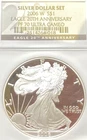 2006 W PROOF AMERICAN SILVER EAGLE 20th ANN. DOLLAR SET NGC PF 70 ULTRA CAMEO