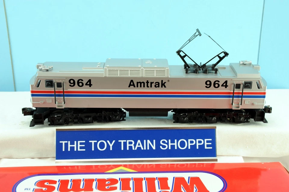 WILLIAMS E60-504 AMTRAK E60 ELECTRIC ENGINE W TRUE BLAST II HORN. TESTED. LN IB. - Image 3 of 4