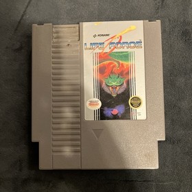 Life Force (Nintendo NES, 1988) Authentic Cartridge & Manual & Sleeve