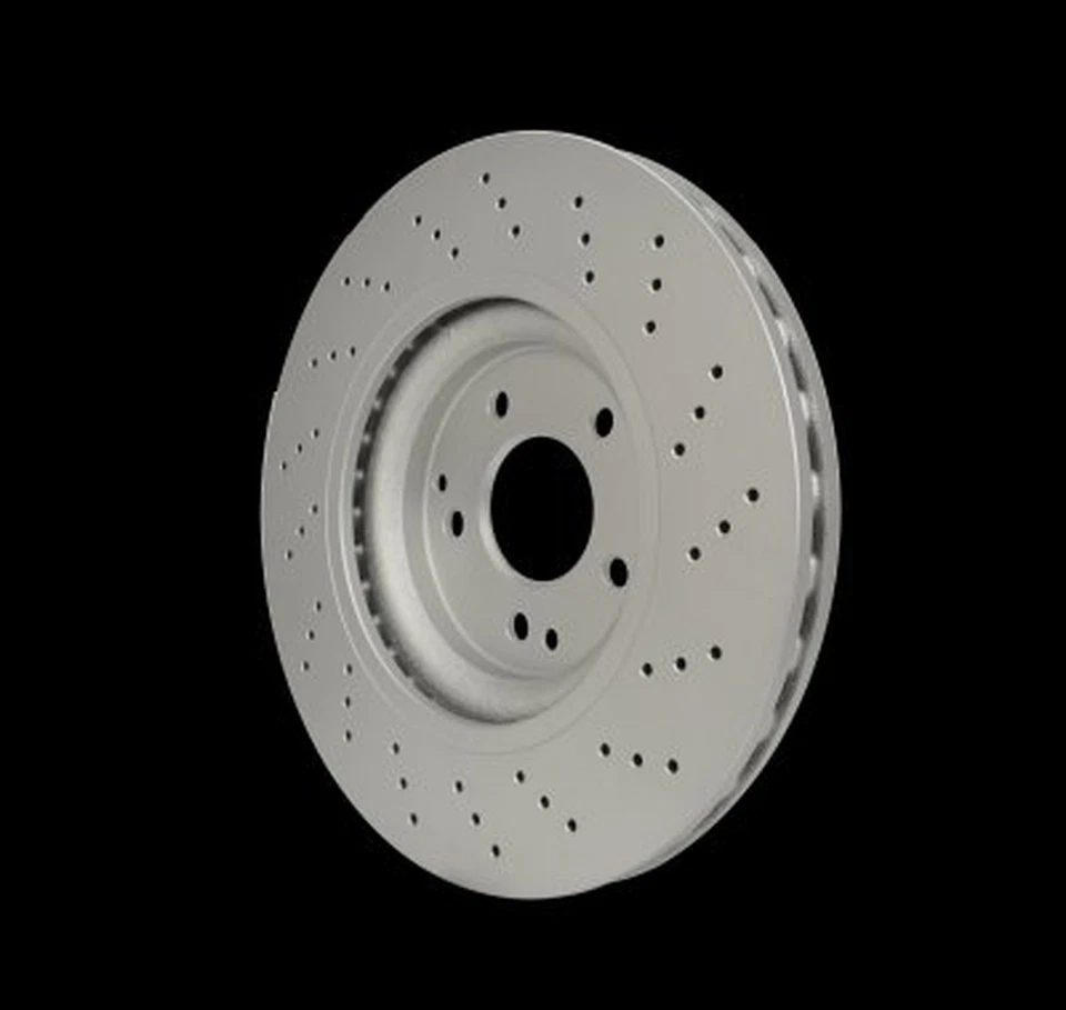 Rotor de freno de disco Hella Pagid 355109412 para modelos seleccionados 01-11 Mercedes-Benz Foto 3 de 4