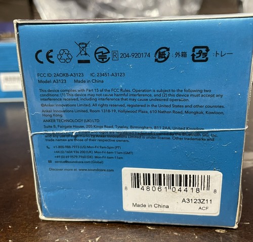 Anker Soundcore Icon+Wild Proof Portable Bluetooth Speaker~A3123011~NEW SEALED - Picture 4 of 4