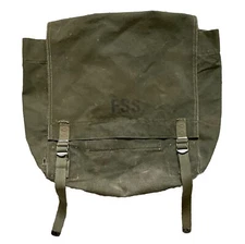 Vintage FSS Packsack/ Rucksack USFS  5100-214C Canvas USED WORN TORN