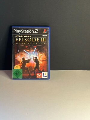 Star Wars Episode 3 Die Rache Der Sith Playstation 2 PS2 Spiel Komplett  OVP CiB
