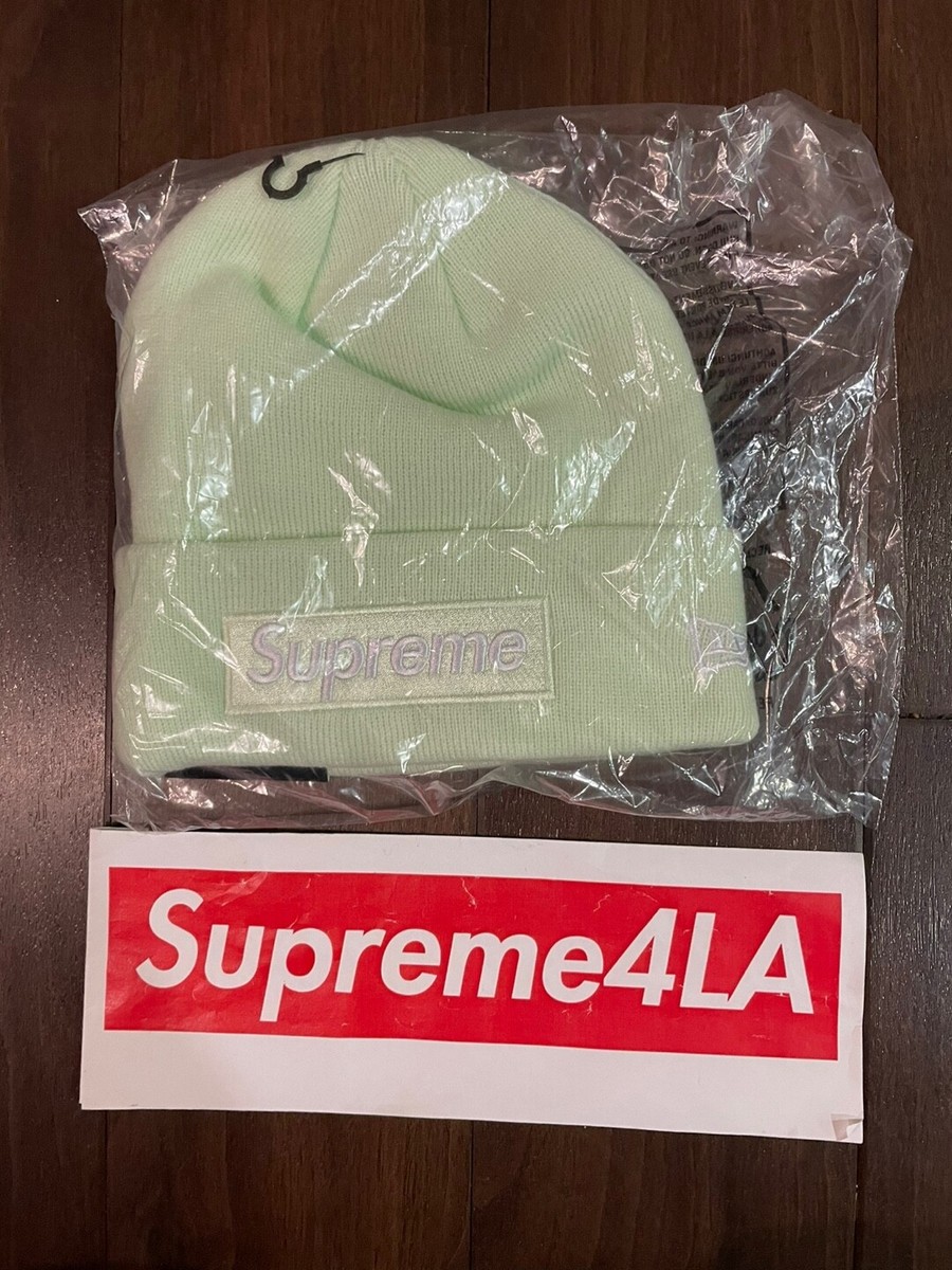 帽子 Supreme boxlogo 23fw Supreme x New Era FW23 Box Logo Beanie Purple | eBay