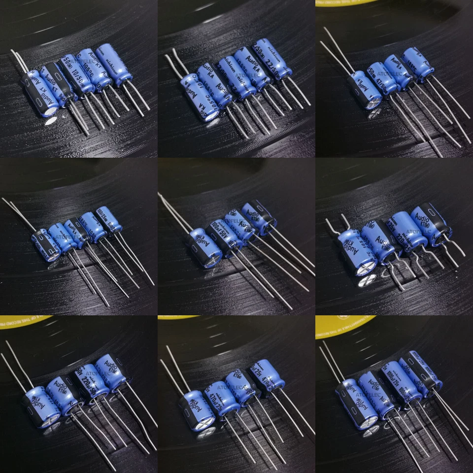 10-20pcs Nichicon AUDIO KT KA Series Hi-Fi Electrolytic Capacitors 10-1000uF 50V