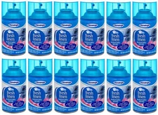 12 Homebright Automatic Spray Refill Fresh Linen Scent Each 4.5 oz SEE NOTE