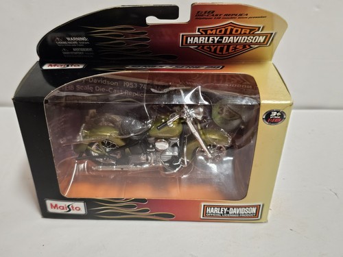 Lotto di 7 pressofusi moto Harley Davidson Maisto 1/18 - Foto 10 di 10