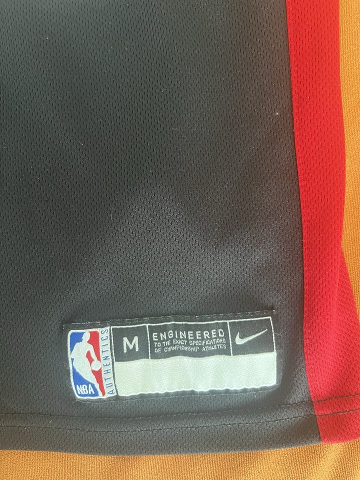 Miami Heat Basketball Jersey Kid's Nike NBA Icon Top Wade 3 Medium(5