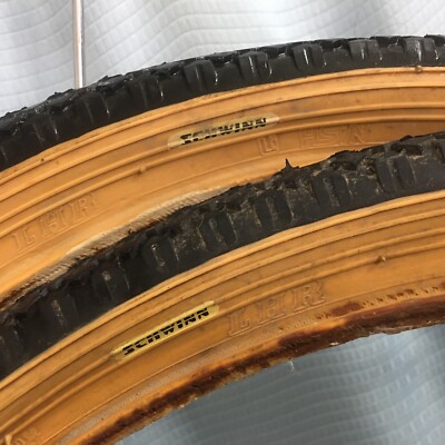 NOS Take Off Vintage 1980s SCHWINN Brand ENDURO ATB MTB 22 x 1.75 GUM WALL TIRE