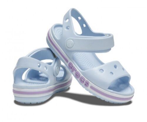 Crocs Girls Size C13 Sandals Bayaband Kids Adjustable Shoes Brand New - Picture 1 of 12