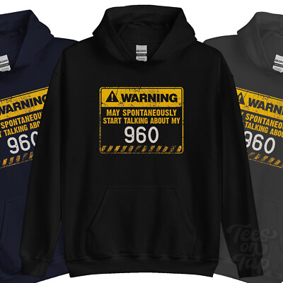 WARNUNG KANN SPONTAN ÜBER MEINEN 960 HOODIE SPRECHEN