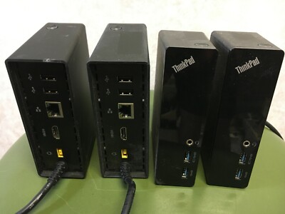 Lot of (4) Lenovo Thinkpad OneLink Dock, DU9026S1, 03X6816, **FREE SHIPPING**