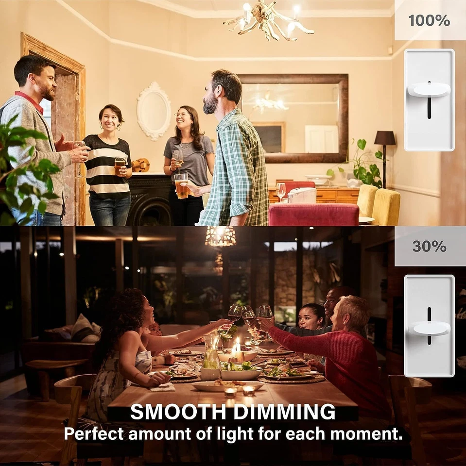 Diodesy 4PK LED G16 Dimmable Globe Light Bulb Candelabra 2.5W, 25W, E12, 2100K - Image 4 of 4