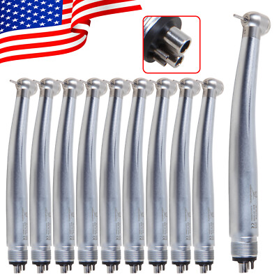 1-10 Yabang Dental High Speed Handpiece Push Turbine 4Holes Fit NSK Pana Max