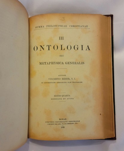 Summa Philosophiae Scholasticae - Volumes 1,2,3 HC Logic, Ontology, Philosophy - Picture 5 of 10