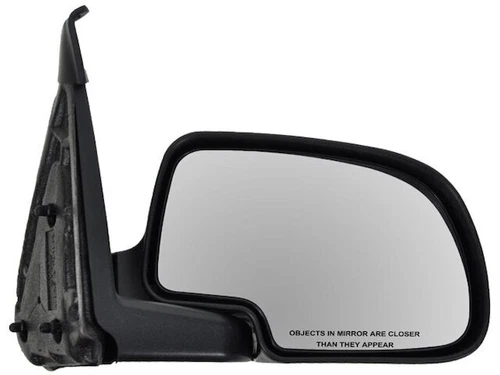 Right TRQ Manual Chrome Mirror Mirror fits GMC Sierra 1500 Classic 2007 52XCYR