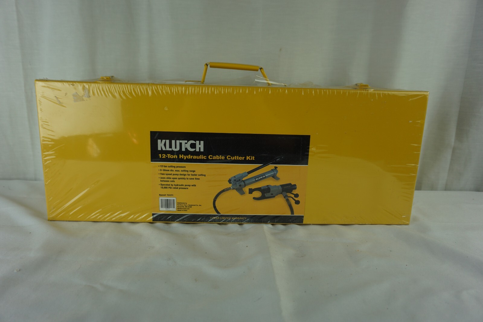 Klutch Tools 73170 10Ton Hydraulic Rebar Cutter W/ Case NEW eBay