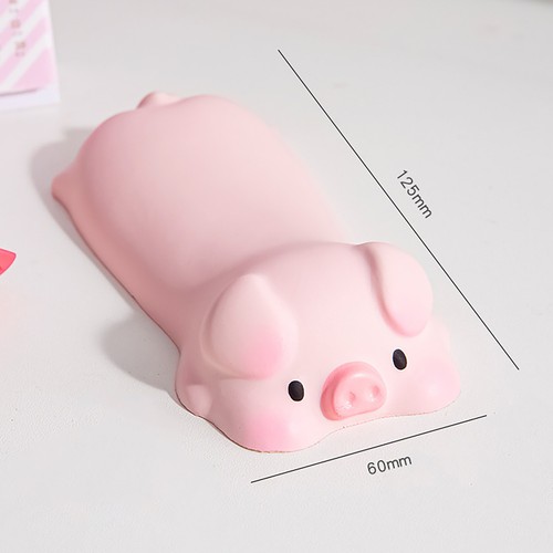 Keyboard Wrist Rest Soft Fatigue Relief Keyboard Wrist Pad Gift(Pig Shape) Spare - Picture 4 of 12