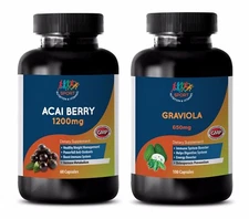immune system diet - ACAI BERRY – GRAVIOLA COMBO 2B - acai juice organic