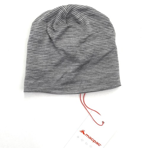 Macpac Baby Merino 150 Beanie Grey One Size New