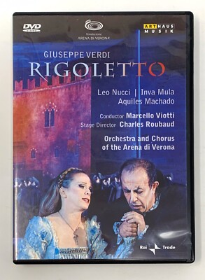 Rigoletto~Giuseppe Verdi~Viotti~Nucci~Machado~Like New~DVD~Free Shipping