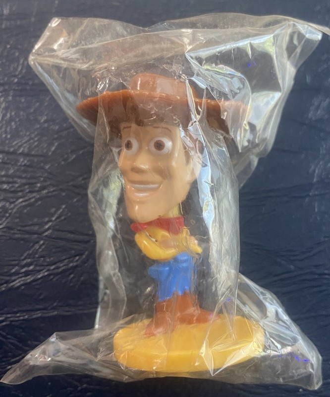 Kelloggs Disney Toy Story Mini Bobblehead Woody 2003 NEW & SEALED