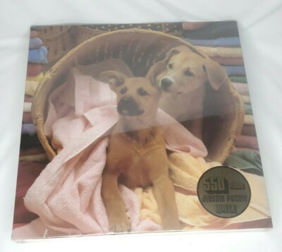 Vintage Hoyle 550 PC Dog Puzzle Terry Terrors 1984 Sealed