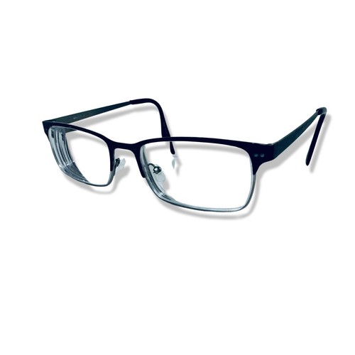 Hendrick Serafina Black Metal Eyeglass Frames EIGHT TO EIGHTY / 53 19 145 - Picture 2 of 17