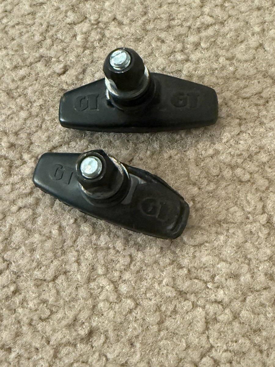 GT KOOLSTOP BLACK BREAK PADS OLD SCHOOL BMX HUTCH PERFORMER