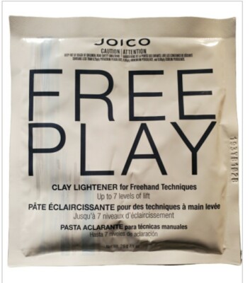 Joico FREE PLAY Clay Lightener 1 Oz - PACK OF 10