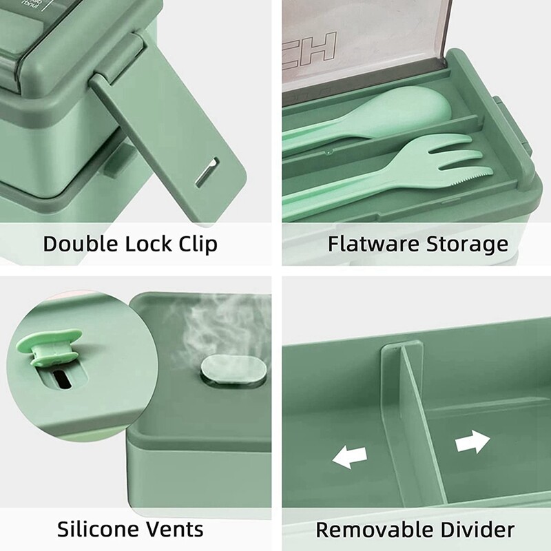 BentoLunchbox für Erwachsene, Kinder, Auslaufsichere